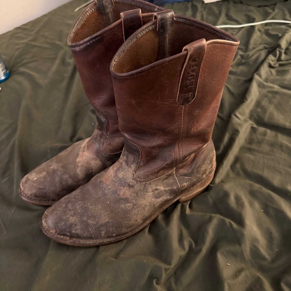 Men’s Redwing Pecos 12D Brown Point Toe 1155